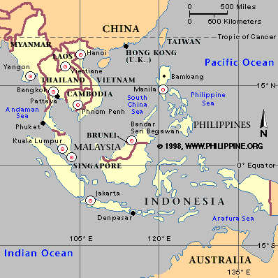east asia map. SouthEastAsia-map
